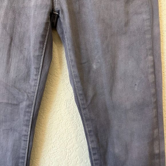 AMBER IBARRECHE x UNIQLO Printed Low-Rise Skinny Jeans in Grey - Picture 7 of 12